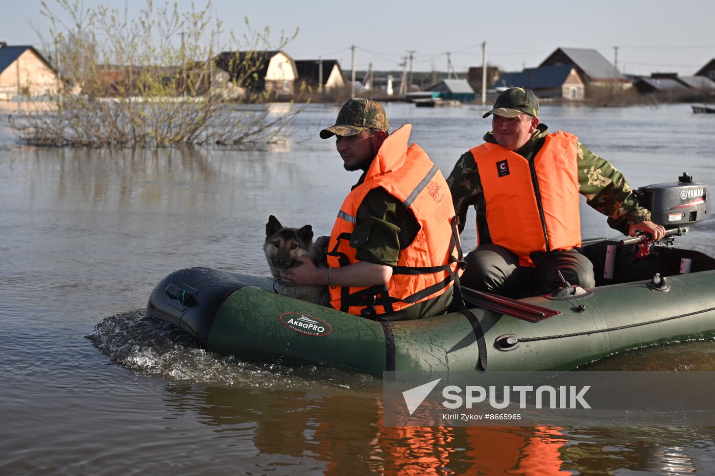 Russia Kurgan Floods