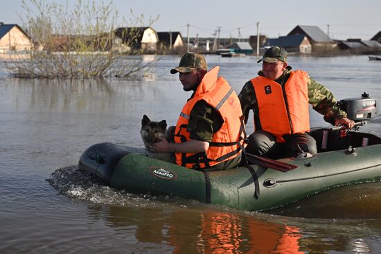 Russia Kurgan Floods