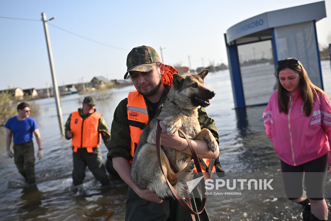 Russia Kurgan Floods