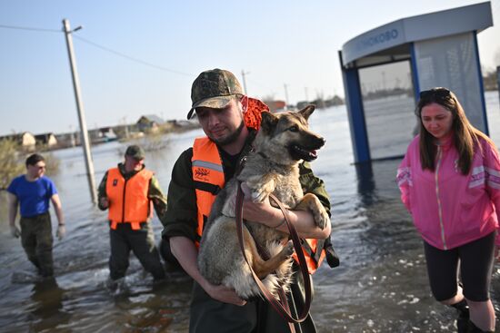 Russia Kurgan Floods