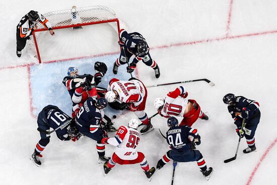 Russia Ice Hockey Kontinental League Metallurg - Lokomotiv