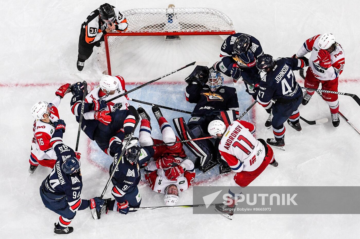 Russia Ice Hockey Kontinental League Metallurg - Lokomotiv