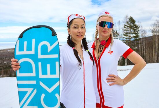 Russia Alpine Skiing Swimwear