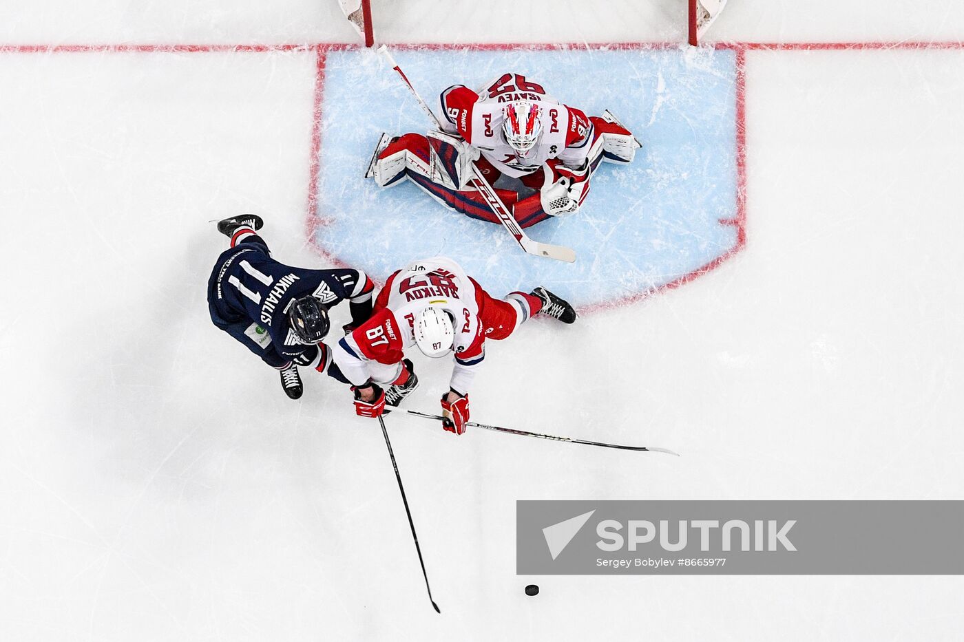 Russia Ice Hockey Kontinental League Metallurg - Lokomotiv