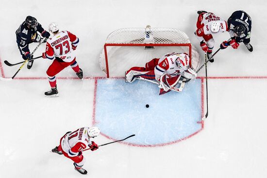 Russia Ice Hockey Kontinental League Metallurg - Lokomotiv