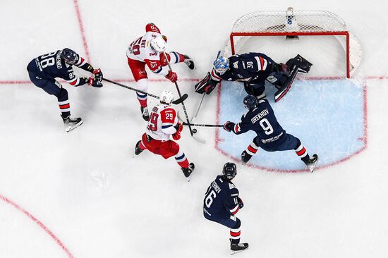 Russia Ice Hockey Kontinental League Metallurg - Lokomotiv