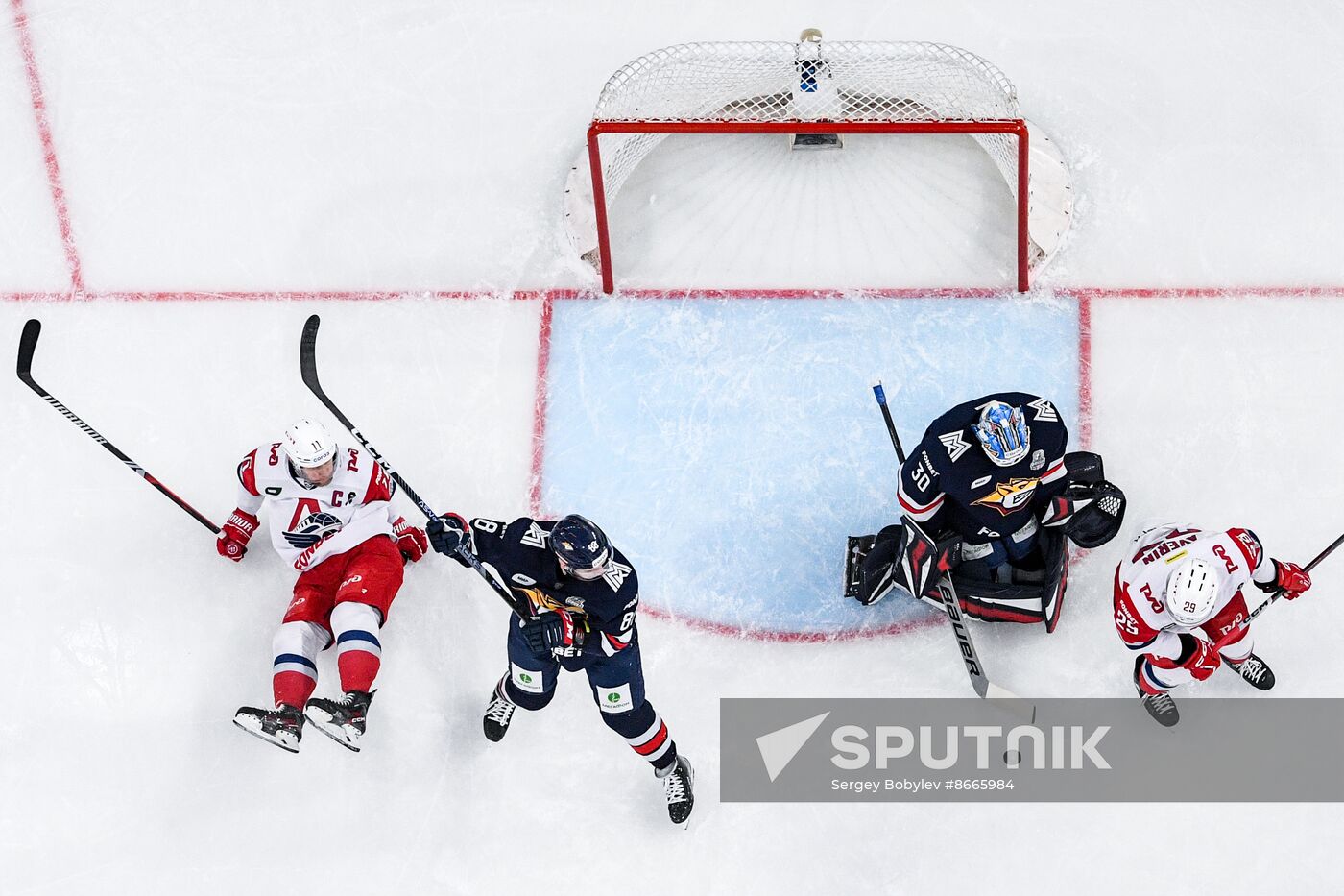 Russia Ice Hockey Kontinental League Metallurg - Lokomotiv