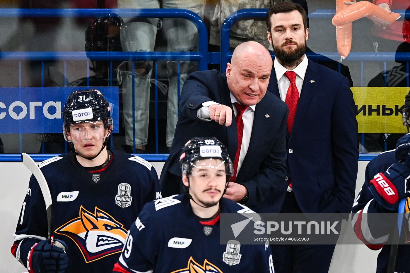 Russia Ice Hockey Kontinental League Metallurg - Lokomotiv