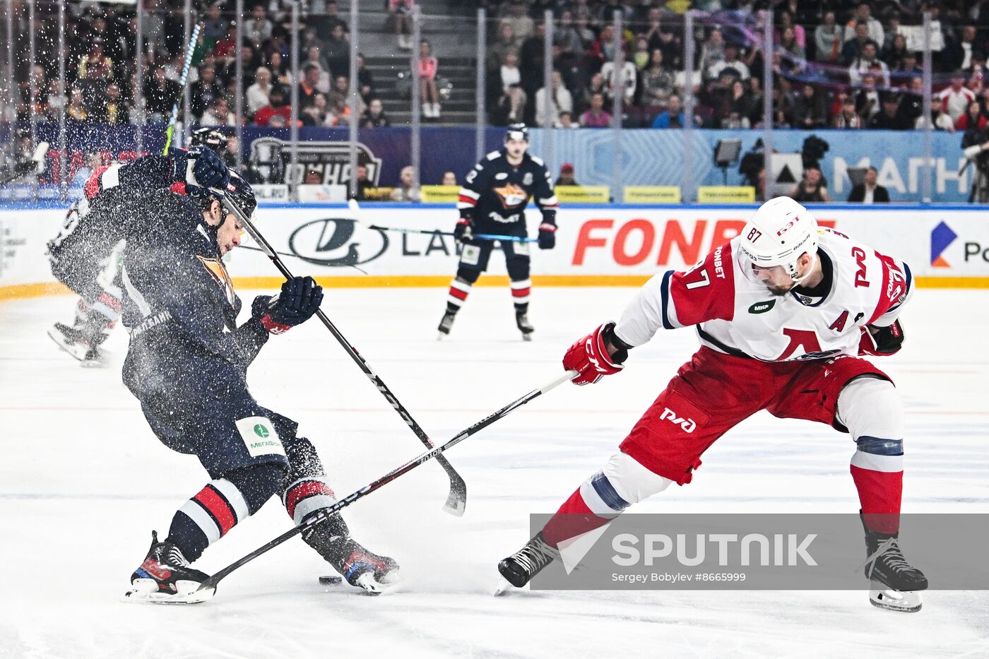 Russia Ice Hockey Kontinental League Metallurg - Lokomotiv