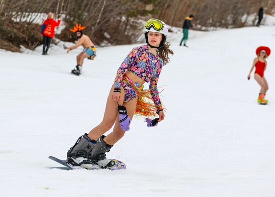 Russia Alpine Skiing Swimwear