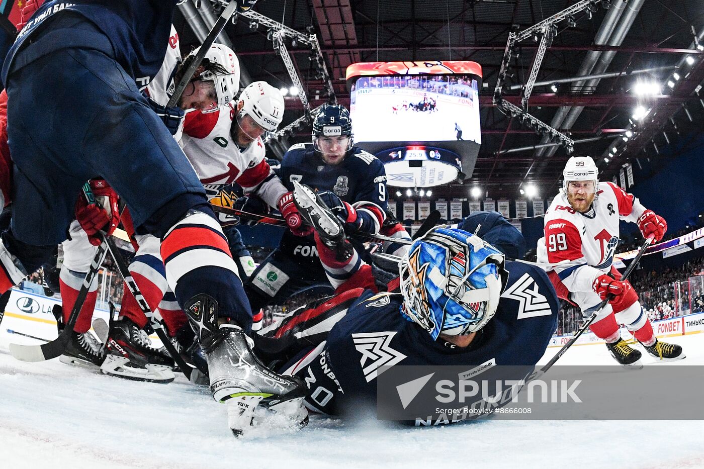 Russia Ice Hockey Kontinental League Metallurg - Lokomotiv