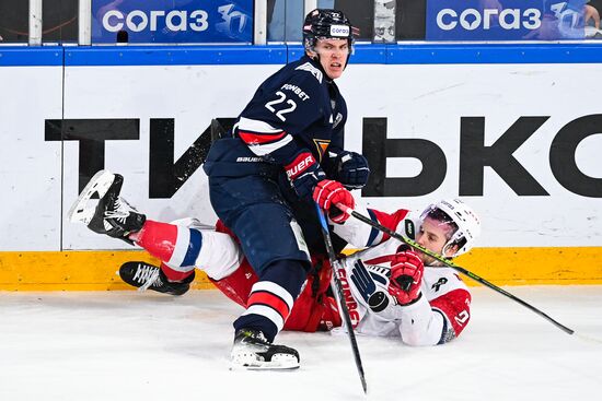 Russia Ice Hockey Kontinental League Metallurg - Lokomotiv