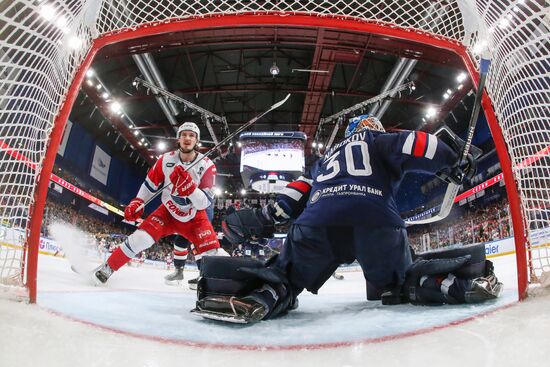 Russia Ice Hockey Kontinental League Metallurg - Lokomotiv