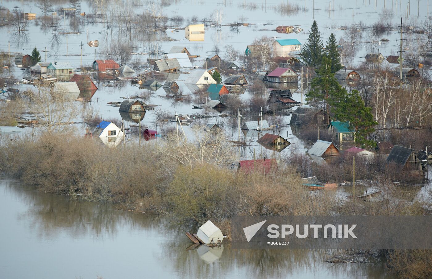 Russia Kurgan Floods