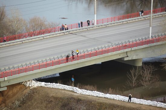 Russia Kurgan Floods