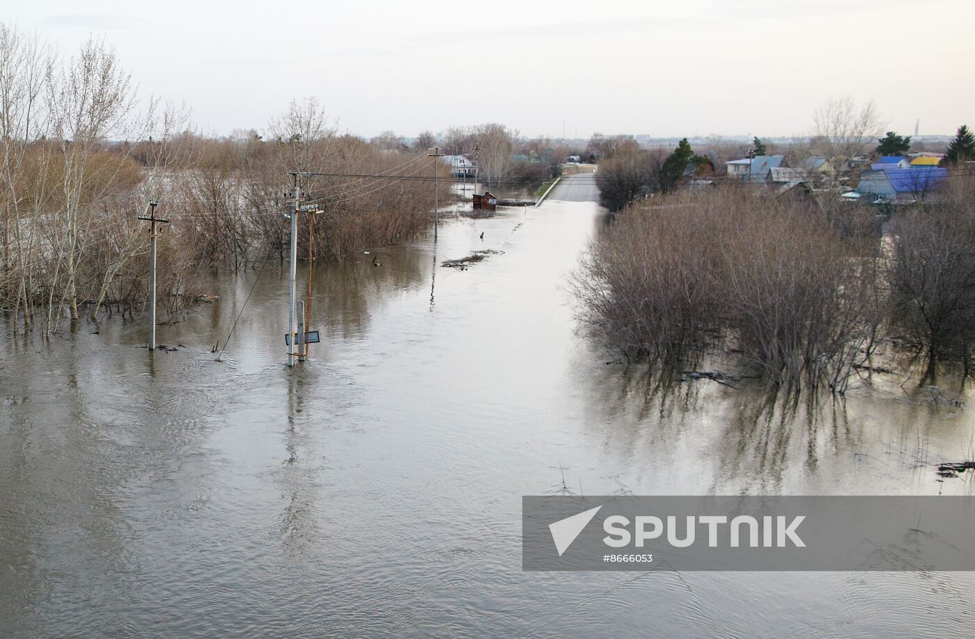 Russia Kurgan Floods