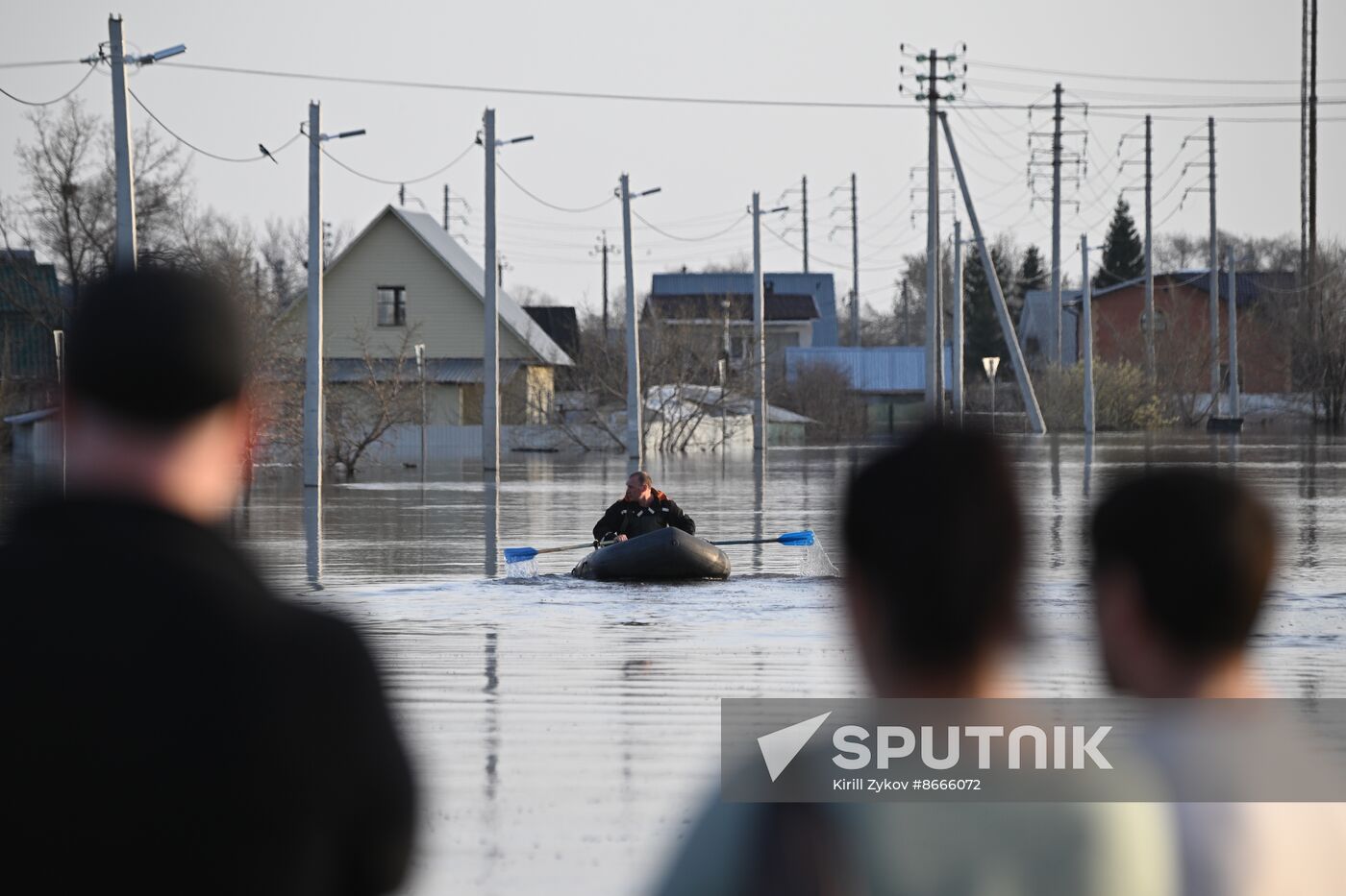 Russia Kurgan Floods