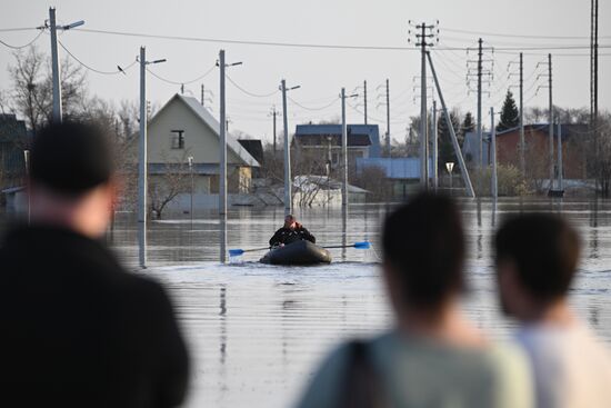 Russia Kurgan Floods