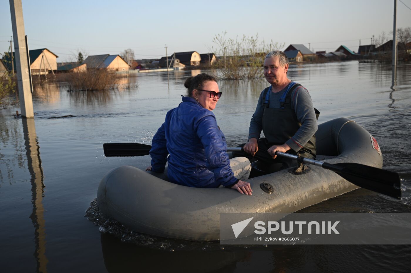 Russia Kurgan Floods