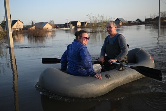 Russia Kurgan Floods