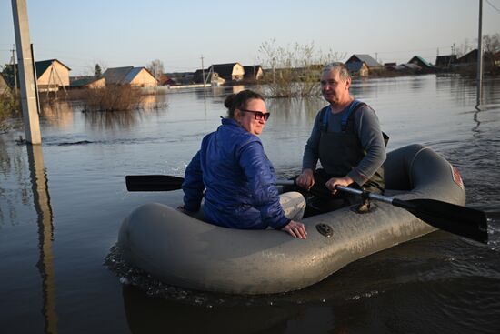 Russia Kurgan Floods