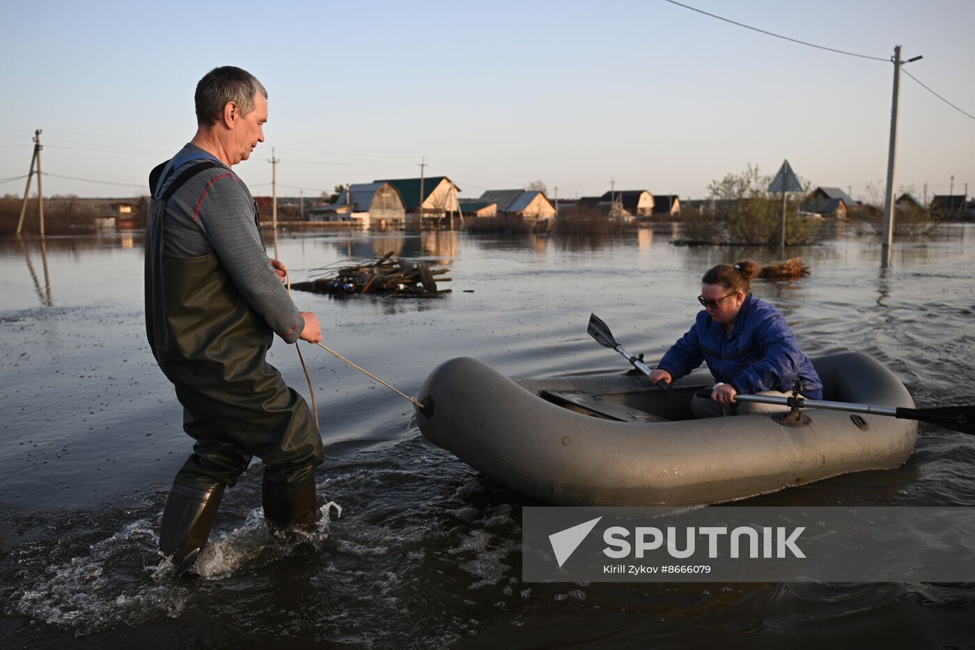 Russia Kurgan Floods