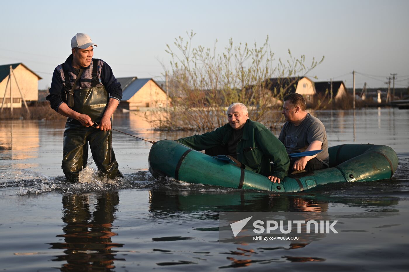 Russia Kurgan Floods