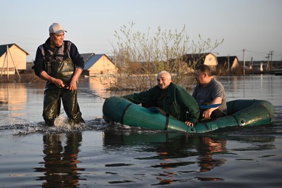 Russia Kurgan Floods