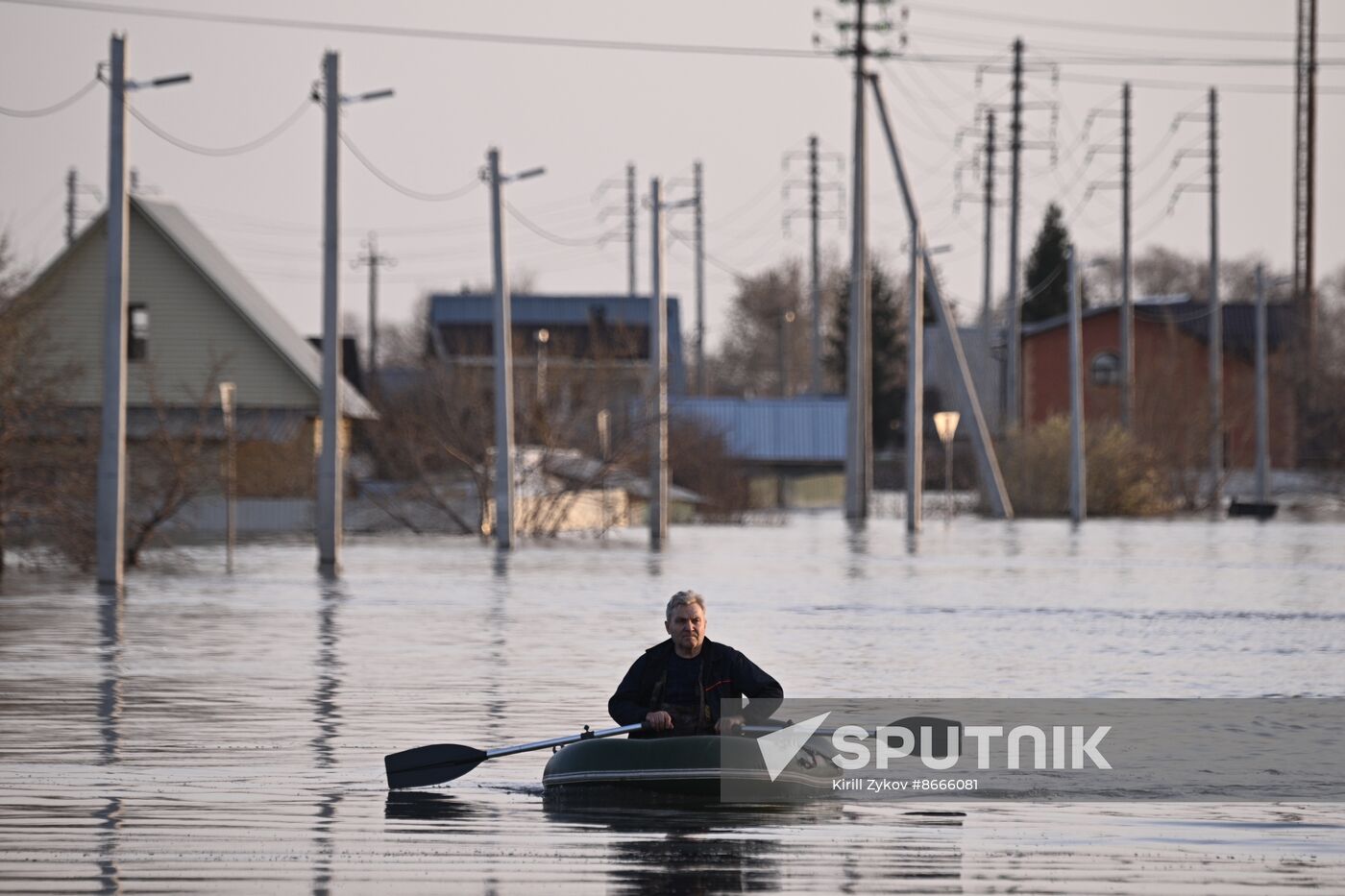 Russia Kurgan Floods