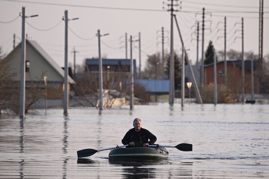 Russia Kurgan Floods