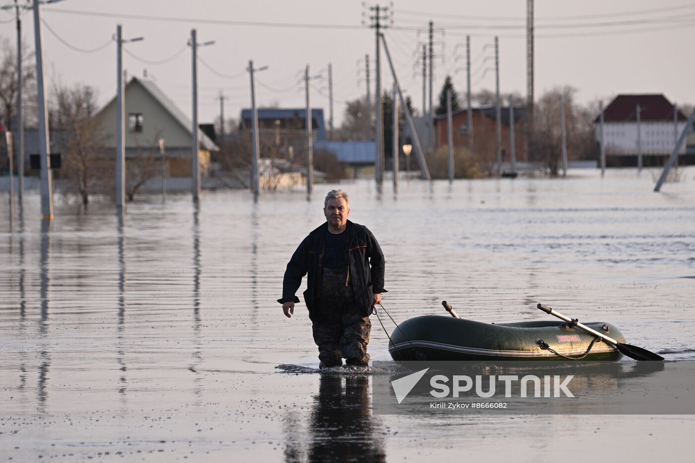 Russia Kurgan Floods