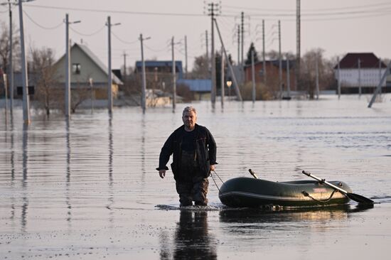 Russia Kurgan Floods