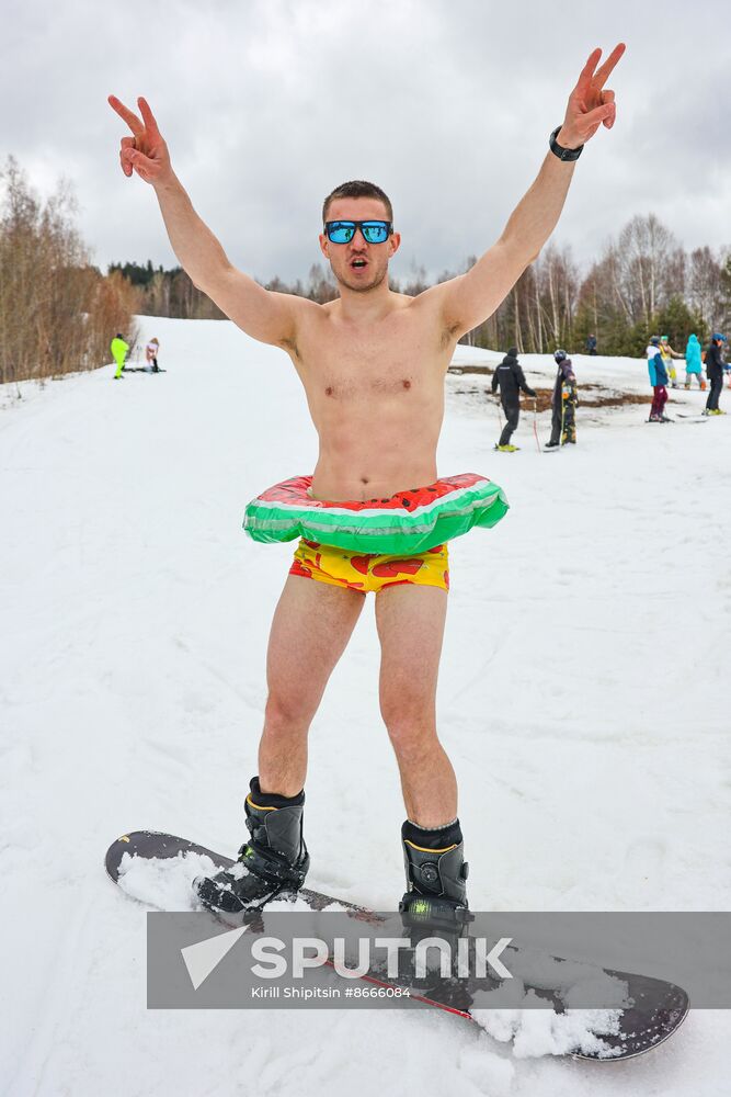 Russia Alpine Skiing Swimwear