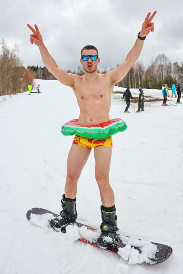 Russia Alpine Skiing Swimwear