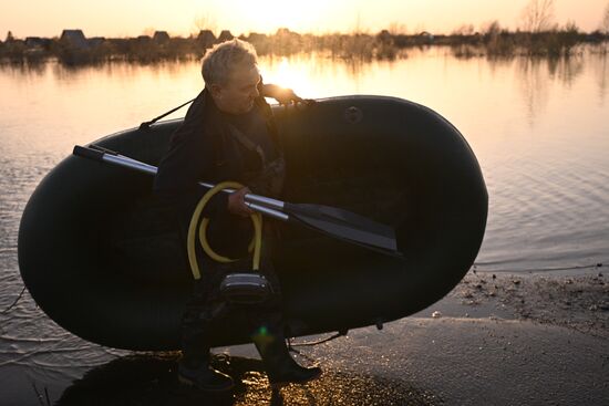 Russia Kurgan Floods