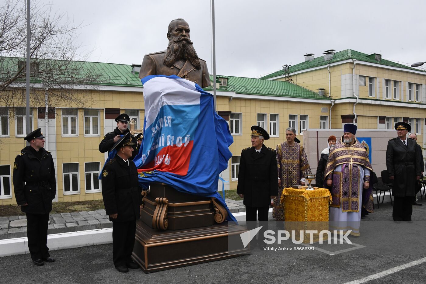 Russia Naval School Monument