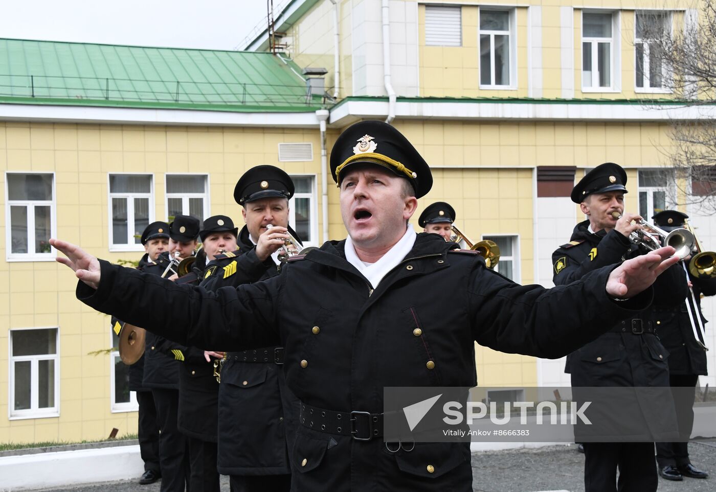Russia Naval School Monument