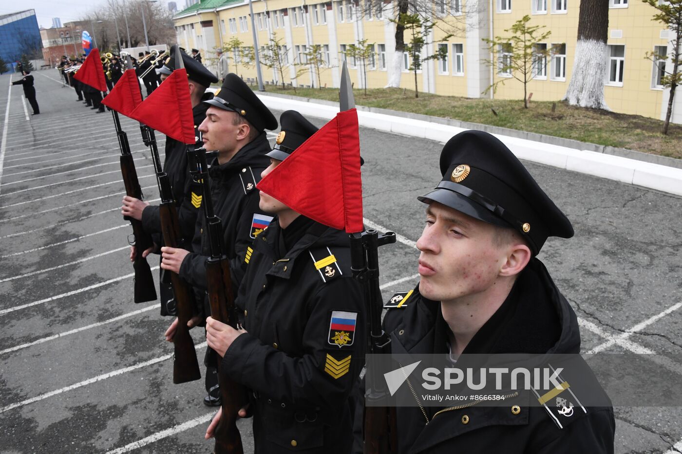 Russia Naval School Monument