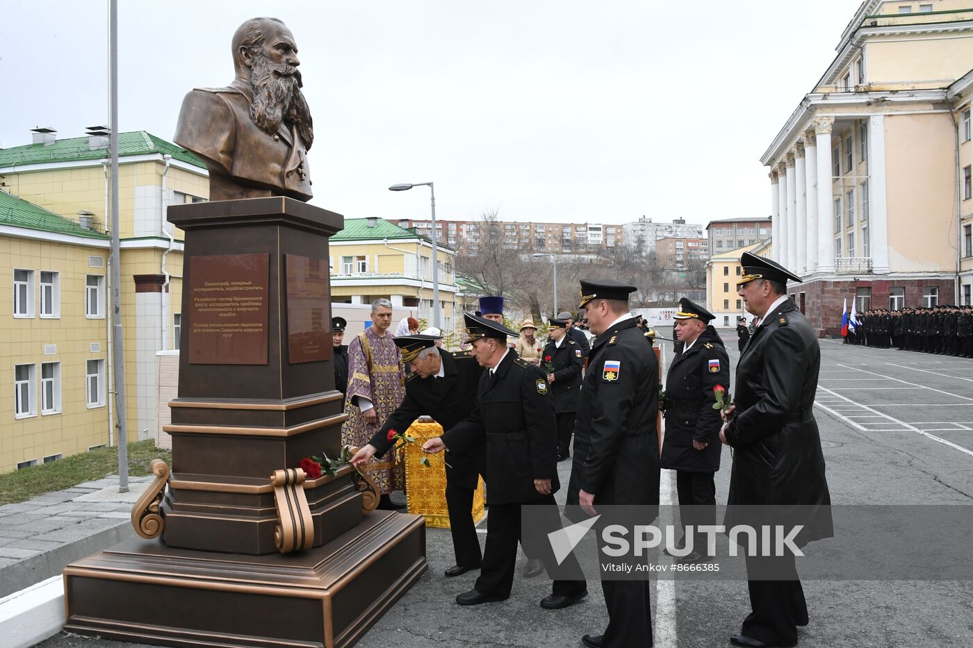 Russia Naval School Monument