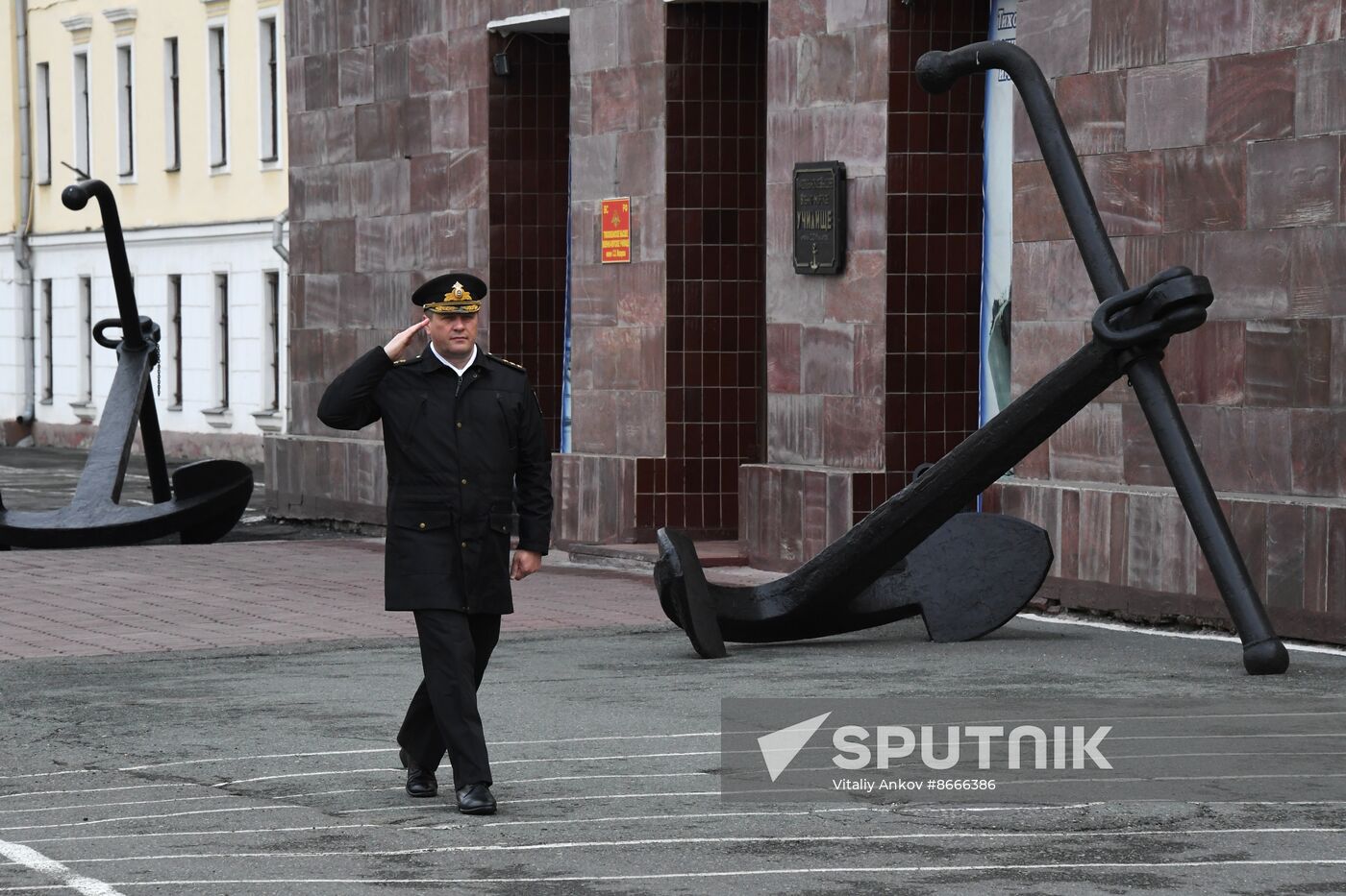 Russia Naval School Monument