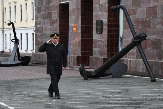 Russia Naval School Monument