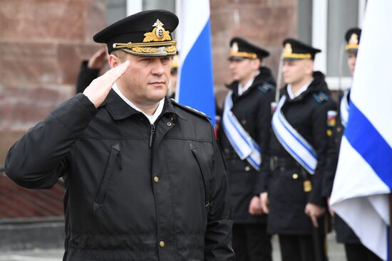 Russia Naval School Monument