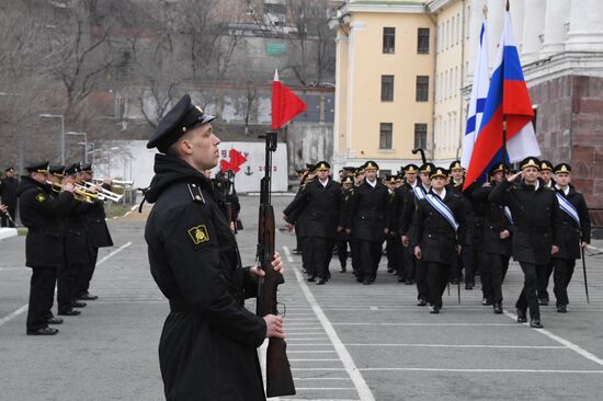 Russia Naval School Monument
