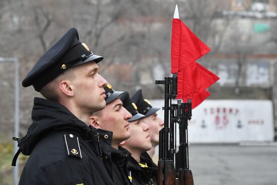 Russia Naval School Monument