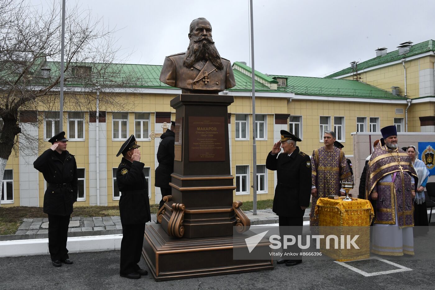 Russia Naval School Monument