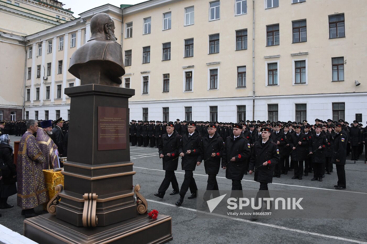 Russia Naval School Monument