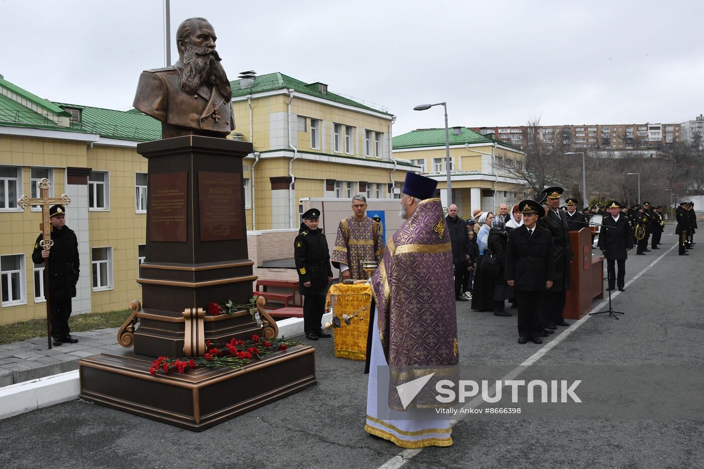 Russia Naval School Monument