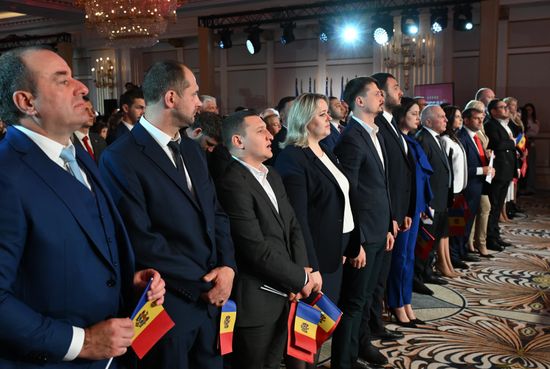Russia Moldova Politicians Congress