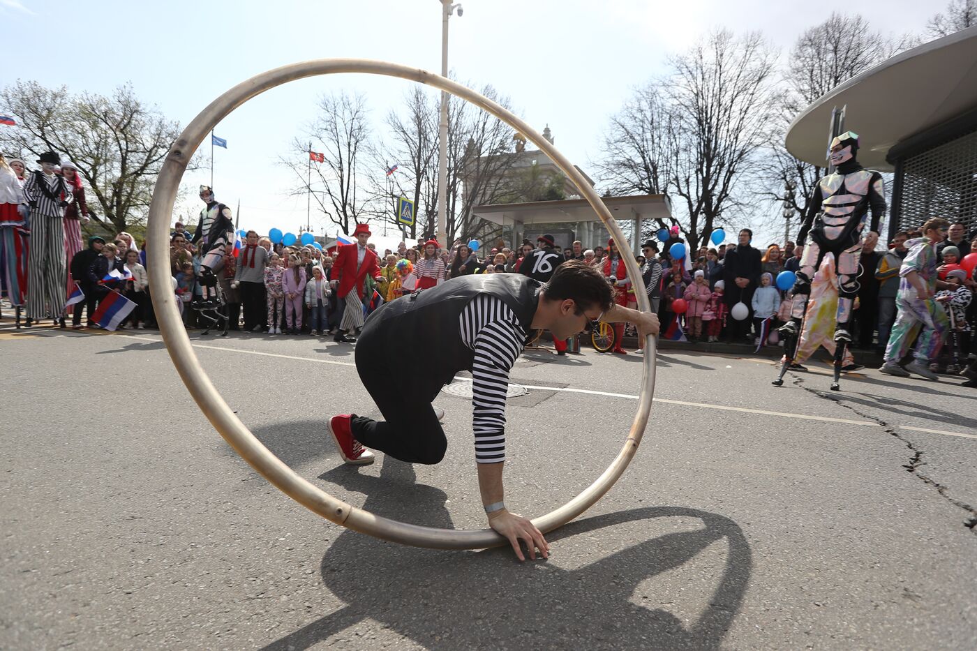 Russia EXPO. Circus Art March