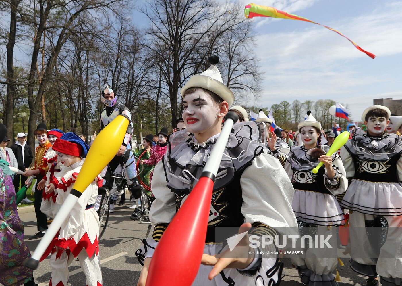 Russia EXPO. Circus Art March